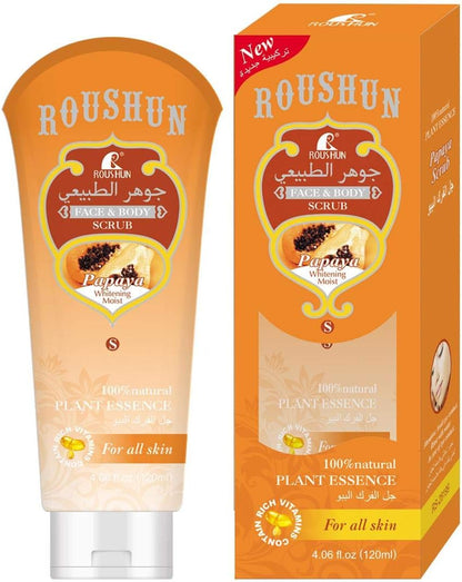 Roushun Papaya Face & Body Scrub 120ml