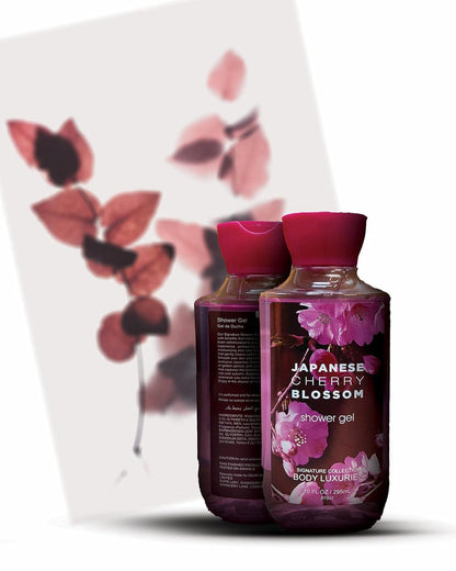 Dear Body Japanese Cherry Blossom Shower Gel Nourishing Body Wash.