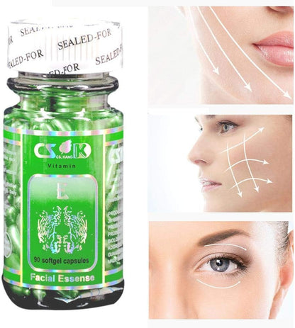 Csk 90pcs Vitamin E oil Essence Capsules