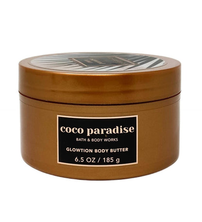 Bath & Body Works Coco Paradise Glowtion Body Butter –185 g