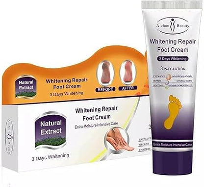 Aichun Beauty Whitening Foot Repair Cream For Dry. Cracked And Rough Feet