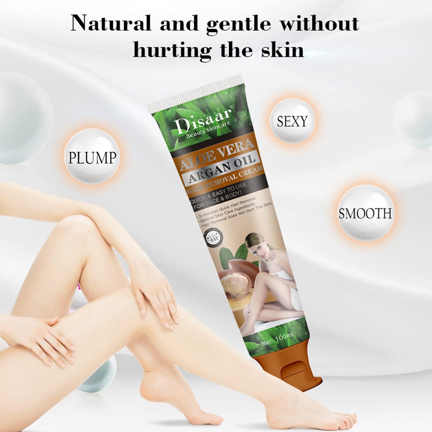 Disaar Aloe Argan Oil Hair Removal Cream