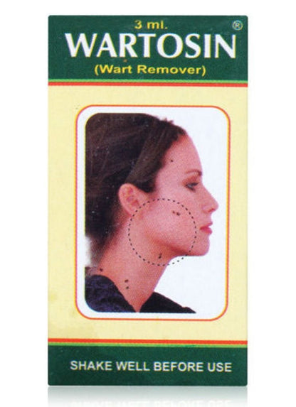 Ayurvedic Wartosin Warts Remover + Germskutter Benzoic & Salicylic Acid