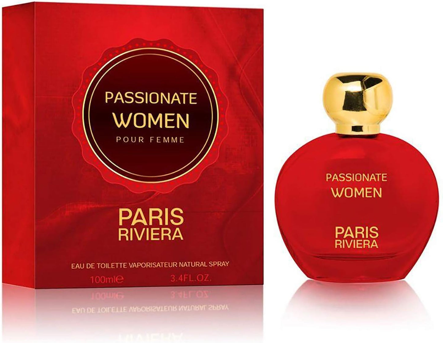 Paris Riviera Passionate Women Natural Spray