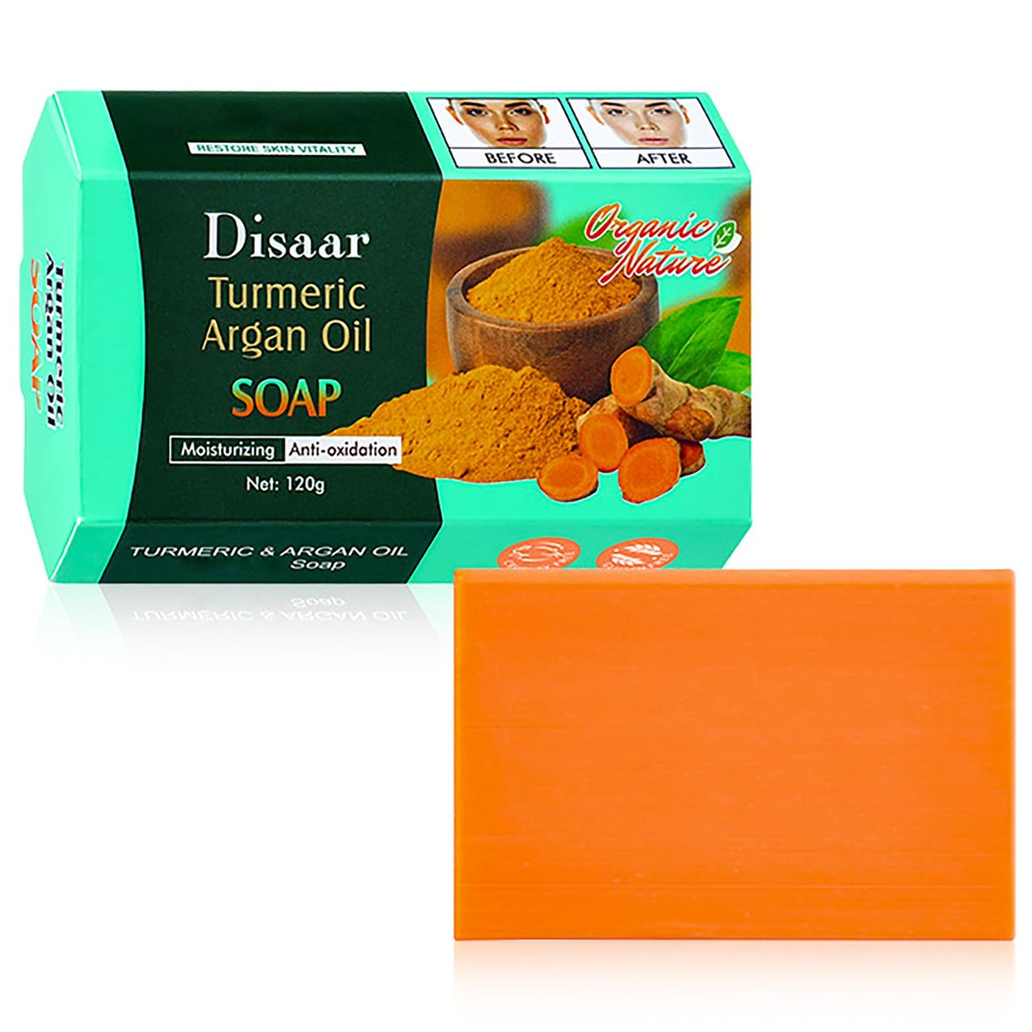 Disaar Turmeric Argan Oil Soap