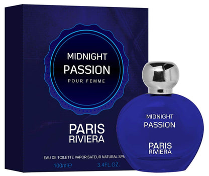 Paris Riviera Midnight Passion for Women - Eau de Toilette, 100 ml