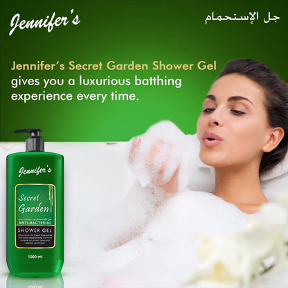 Jennifer's Secret Garden Anti-Bacterial Shower Gel