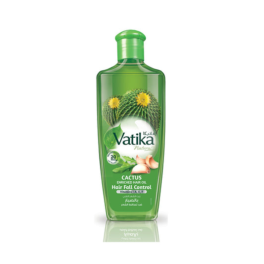 Dabur Vatika Cactus Enriched Hair Oil for Hair Fall Control (200ml)