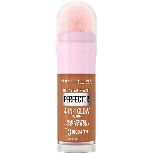 Maybelline New York Instant Age Rewind Instant Perfector 4-In-1 Glow Makeup – Medium Deep
