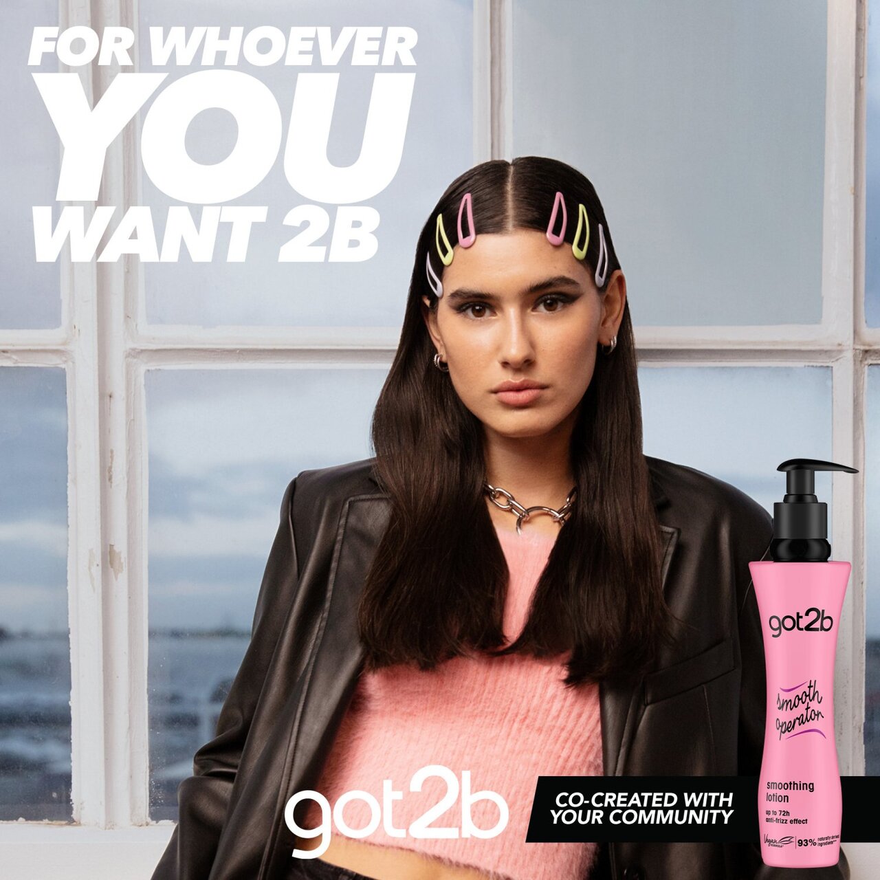 Got2b Anti-Frizz Hair Lotion Smooth Operator Heat Protection 200ml