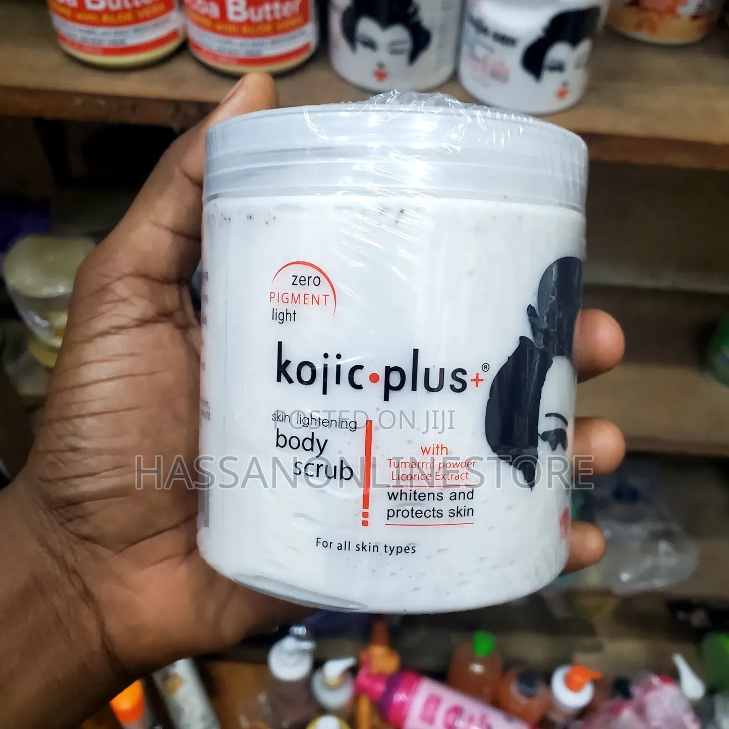 Kojic Plus Skin Lightning Body Scrub 500g