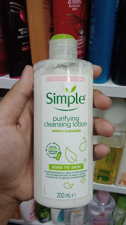 Simple Purifying Cleansing Lotion