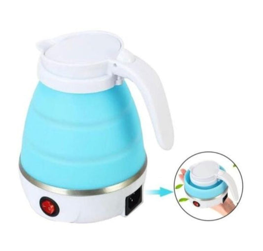 0.8 Litres Silicone Portable Foldable Travel Electric Water Kettle / Tea Pot