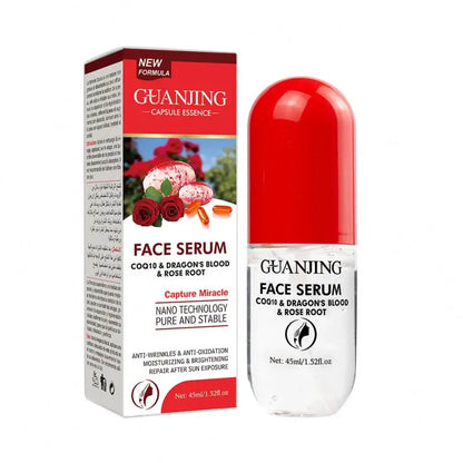 Guanjing Organic Face Serum with Rose and Dragon Blood Extract – 45ml