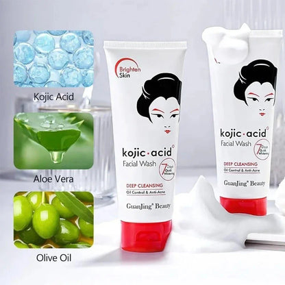 Guanjing Beauty Kojic Acid Facial Wash – 100g