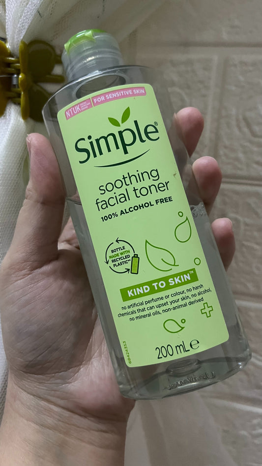 Simple Soothing Facial Toner