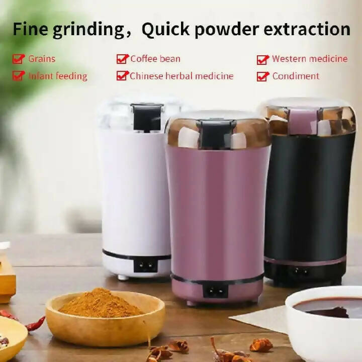 Electric Grinder for Super Fine Grinding – Multi-Purpose Grain, Coffee, Spice, and Baby Food Blender