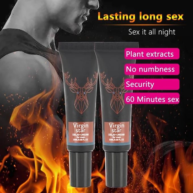Original VIRGIN STAR POWER+ Delay Cream for Men