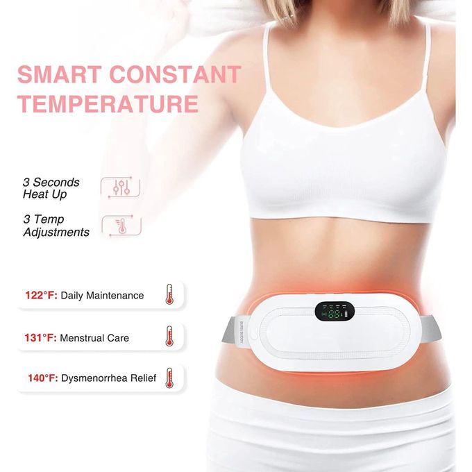 Rechargeable Menstrual Heating Pad – Period Pain Relief for Back & Abdomen