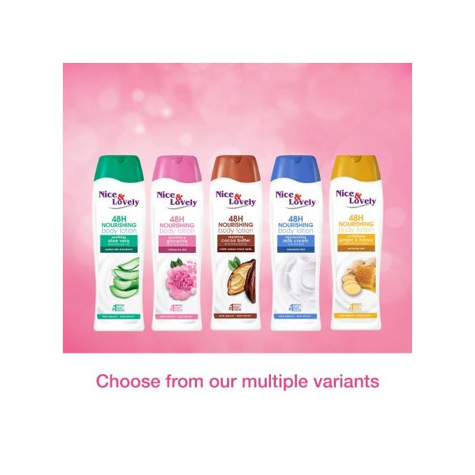 Nice & Lovely Body Milk Lotion – 600ml