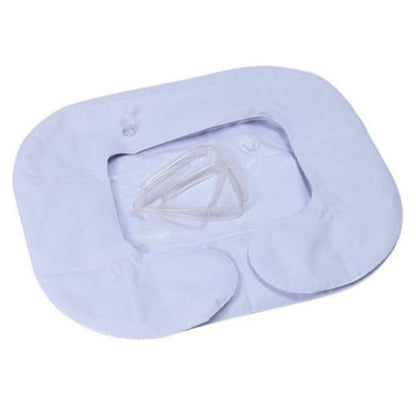 Inflatable Shampoo Basin for Bedside – Portable Shampoo Tub (White)