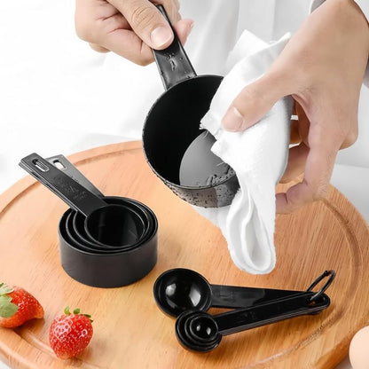 CYFAZA Measuring Cups and Spoons, 10-Piece Set