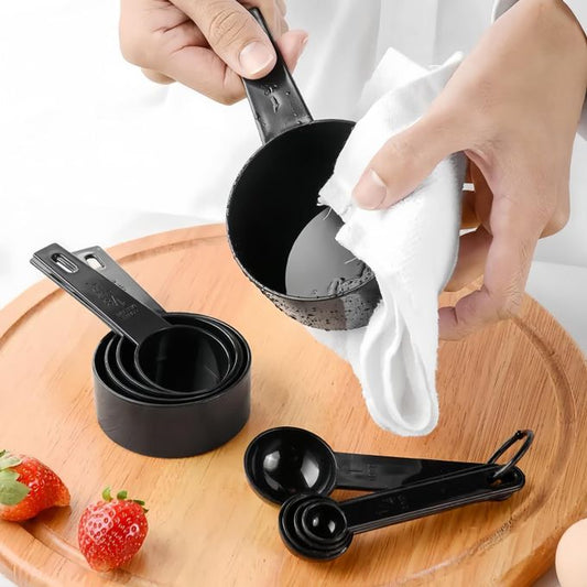 CYFAZA Measuring Cups and Spoons, 10-Piece Set