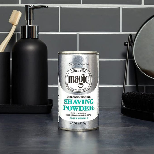 SoftSheen-Carson Magic Skin Conditioning Shaving Powder With Aloe Vera & Vitamin E