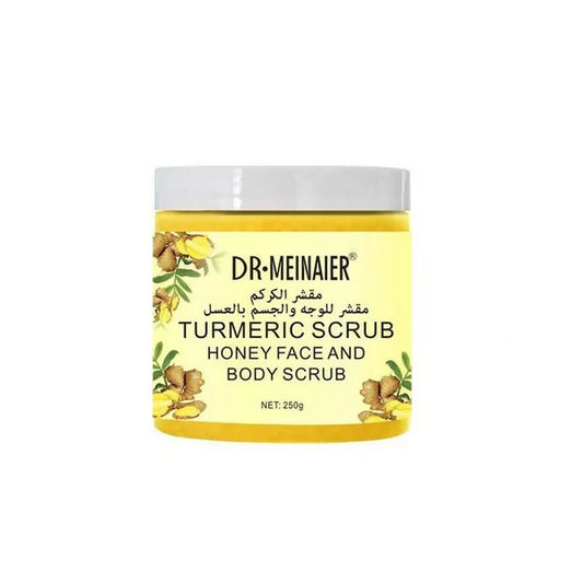Dr. Meinaier Turmeric Scrub Honey Face & Body Scrub (250g)