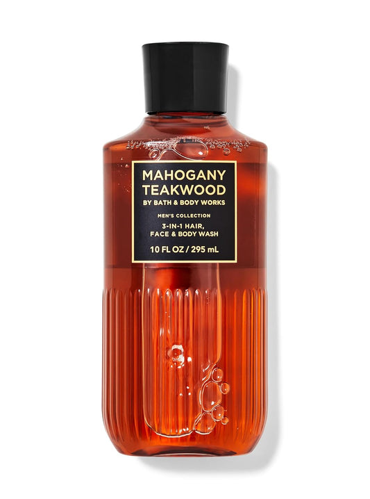 Mahogany Teakwood 3-in-1 Hair, Face & Body Wash