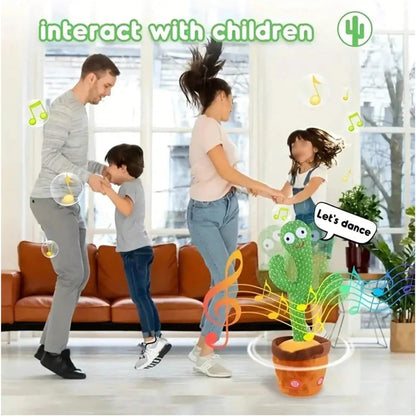 Generic 1pc-Dancing Talking Cactus Toys For Baby Boys And Girls, Singing Mimicking Recording Repeating What You Say Sunny Cactus Up Plus