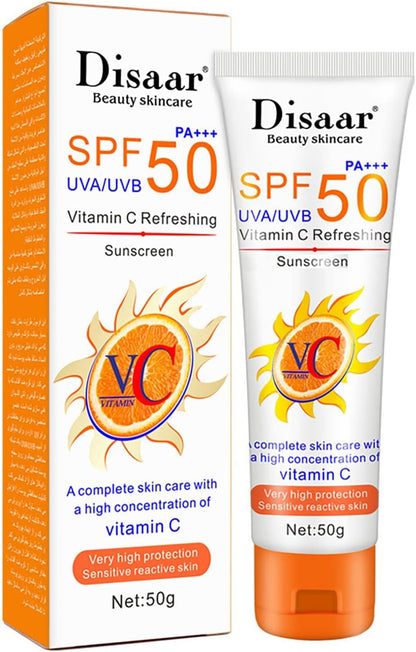 Disaar Vitamin C Refreshing Whitening Sunscreen SPF 50