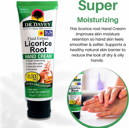 Dr. Davey Licorice Root Hand Cream