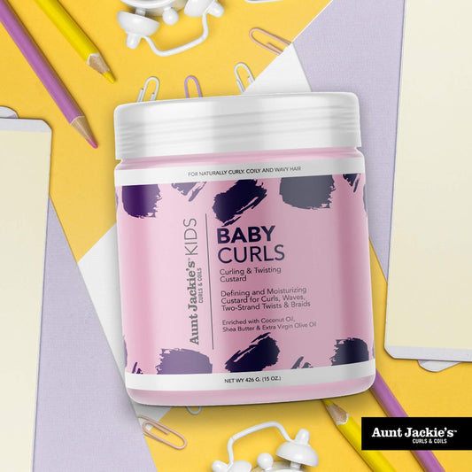 Aunt Jackie’s Kids Baby Curls Curling & Twisting Custard