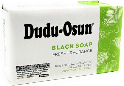 Dudu-osun, African Black Soap, 100% Pure, 150g.