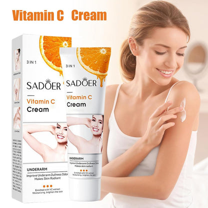 Sadoer vitamin c whitening cream