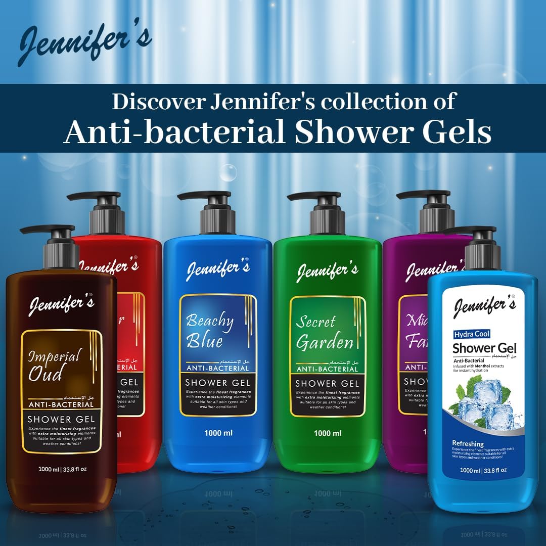 Jennifer's Forever Red Anti-Bacterial Shower Gel