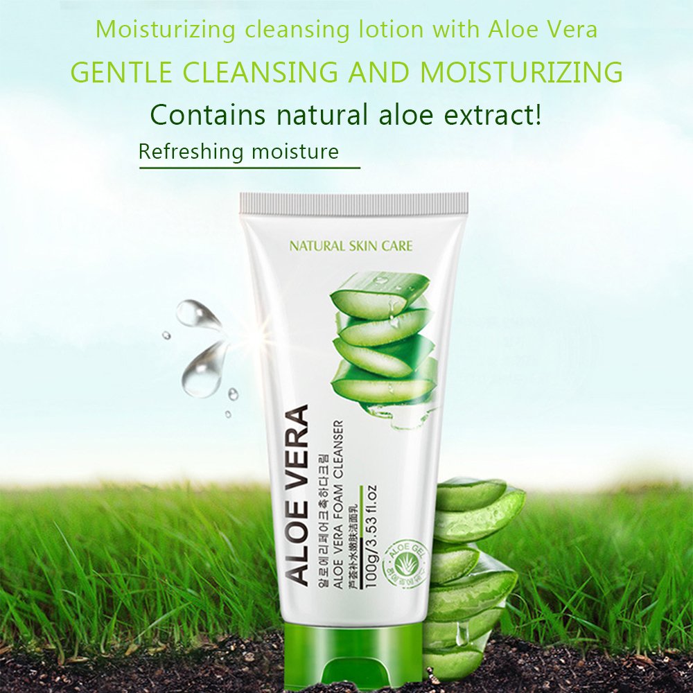 BIOAQUA Aloe Vera Foam Cleanser