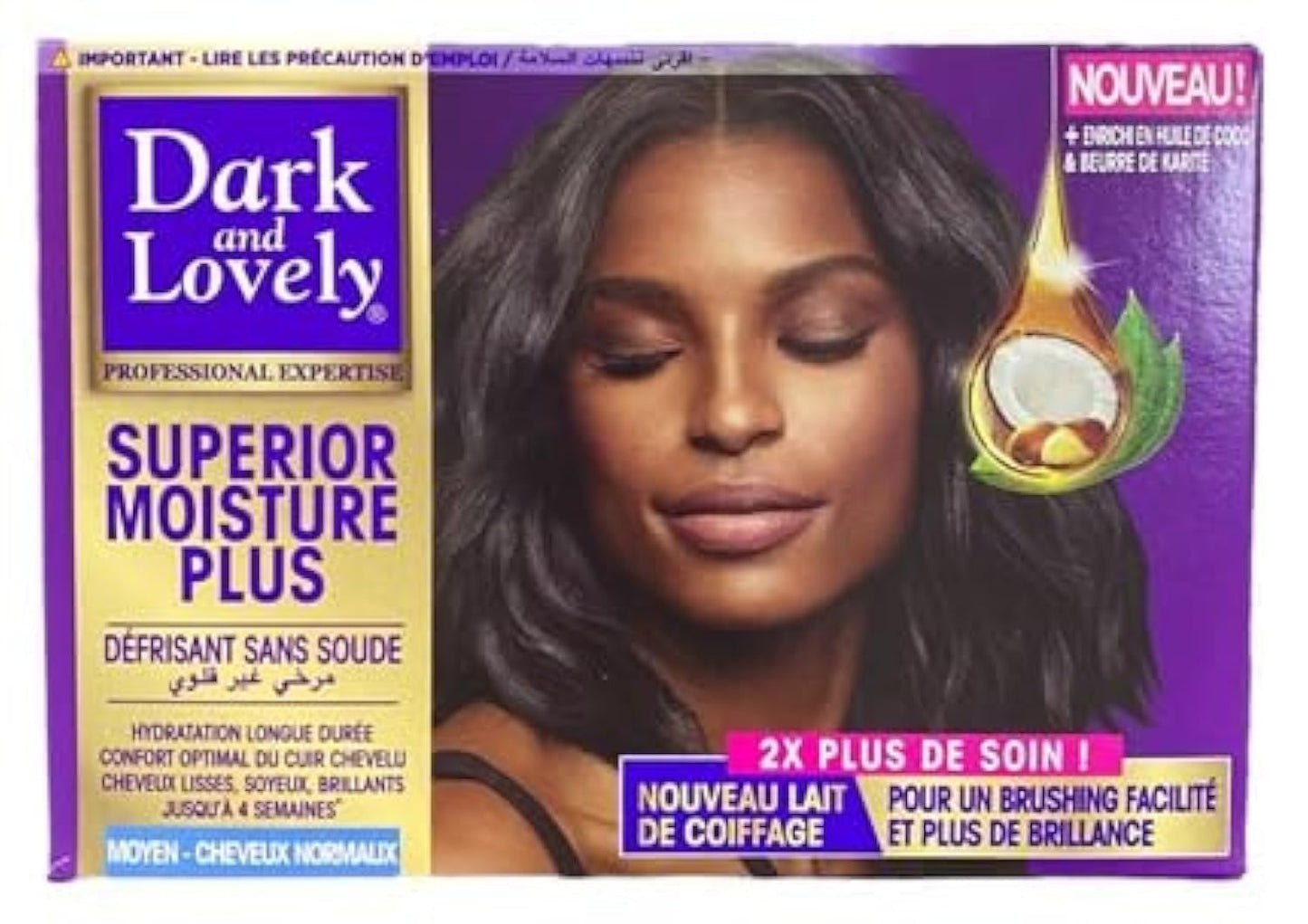 Dark & Lovely No Lye Relaxer Moisture Plus – Super