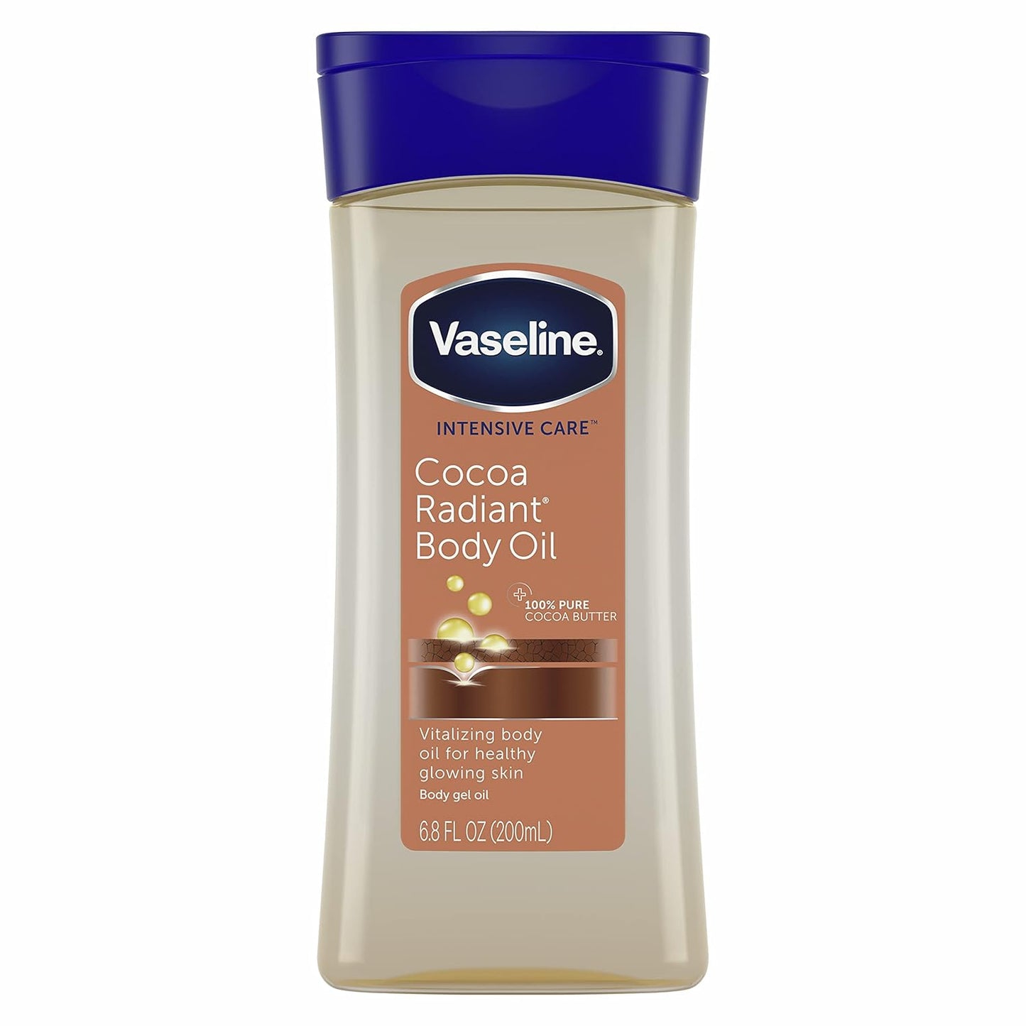 Vaseline Body Care Cocoa Coffee Rose Revitalizing Moisturizing Body Gel Oil 200ml