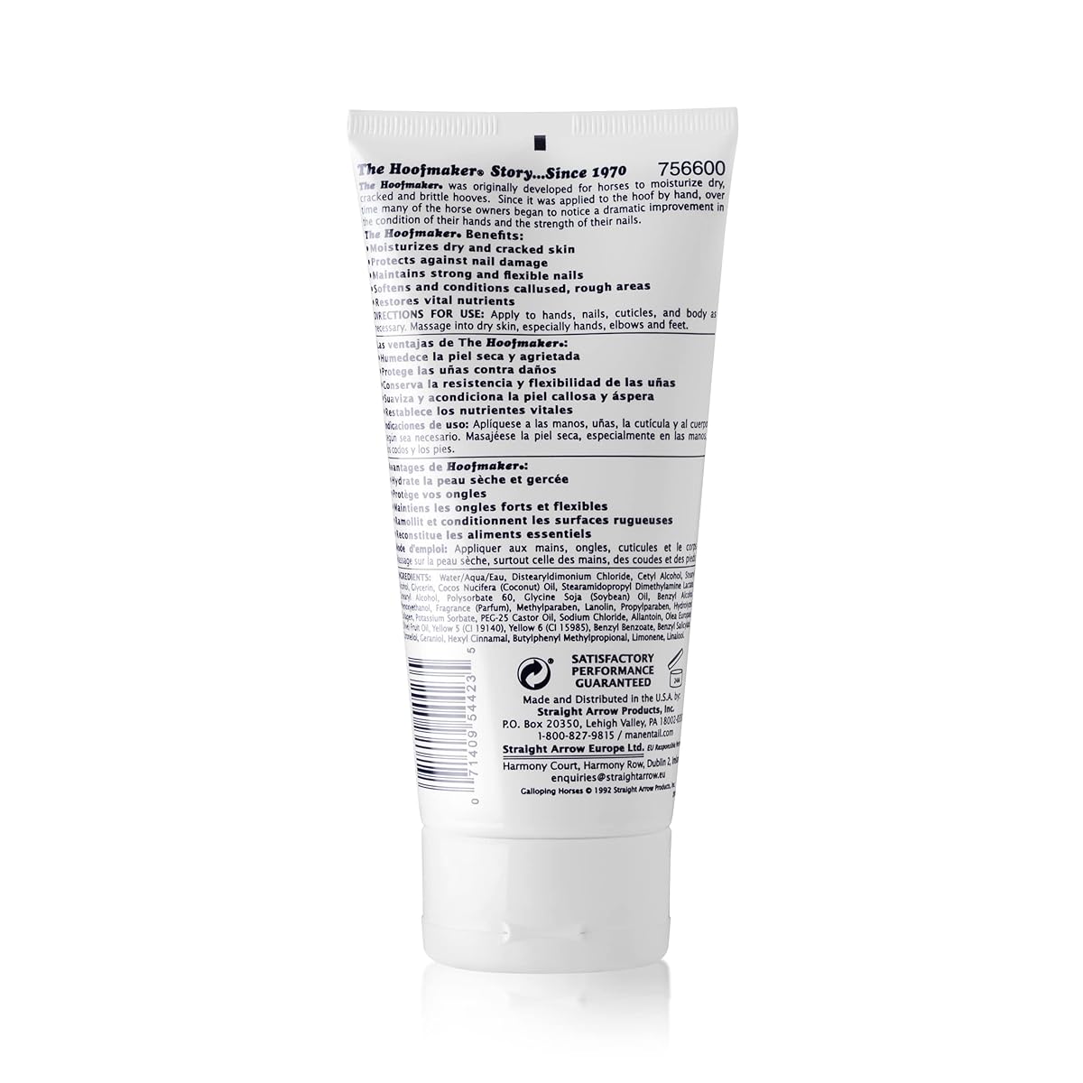 Mane 'n Tail Hoofmaker Hand & Nail Therapy Lotion