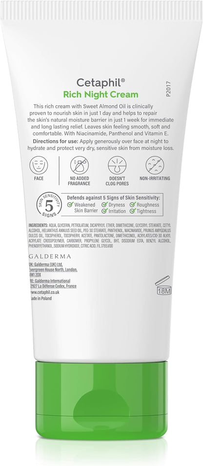 Cetaphil Rich Night Cream (50g)