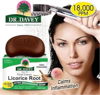 Dr. Davey Licorice Root Extra Brightening Soap 100g