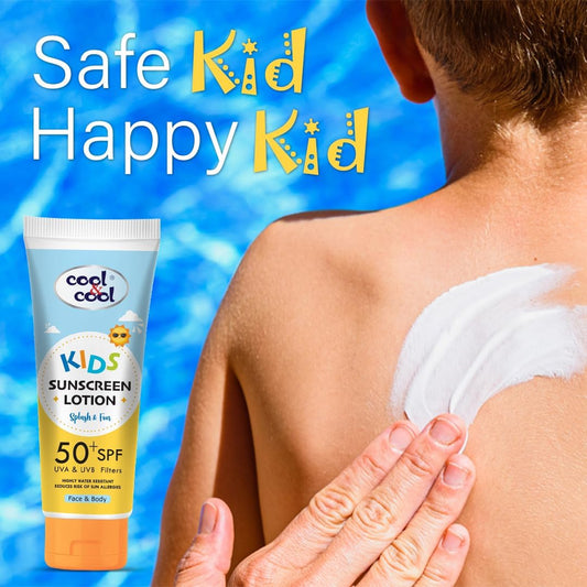 Cool & Cool Kids Sunscreen Lotion SPF 50+