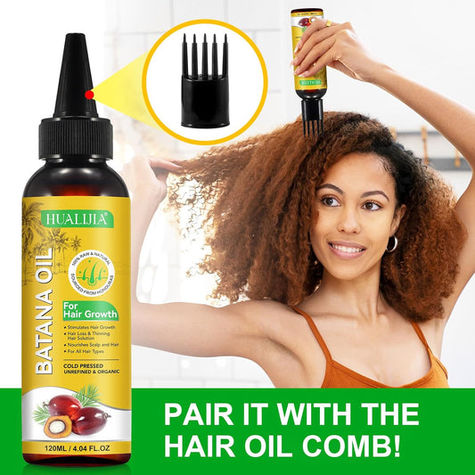 HUALIJIA Batana Oil for Hair Growth – 120ml