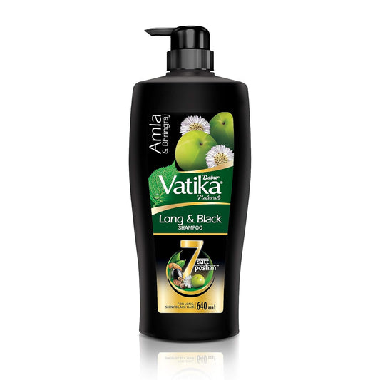 Dabur Vatika Amla Long & Black Shampoo