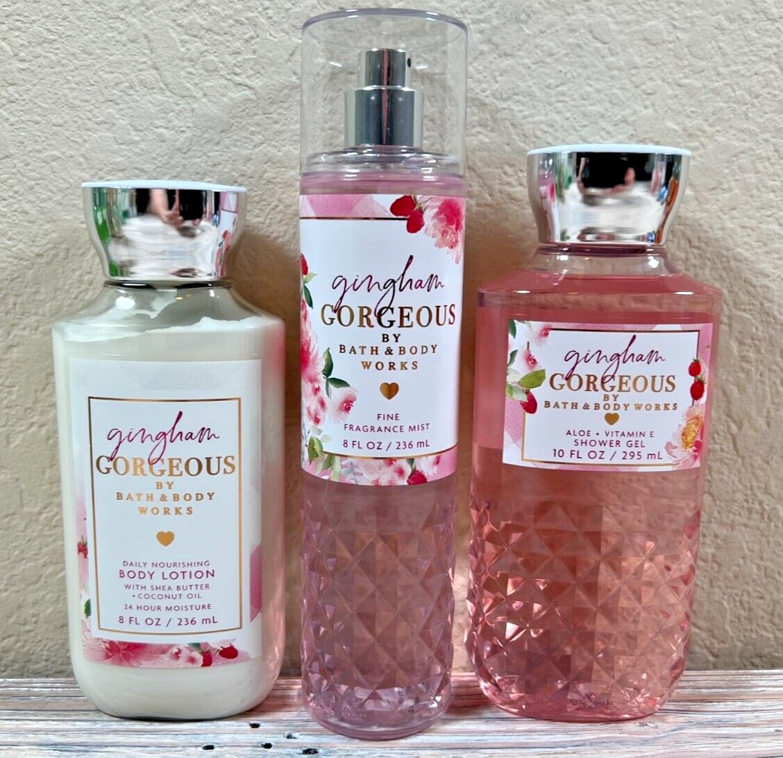 Bath & Body Works Gingham Gorgeous Set
