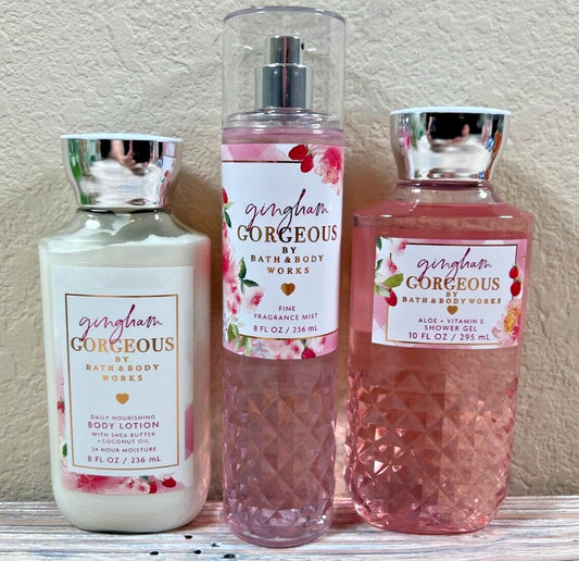 Bath & Body Works Gingham Gorgeous Set