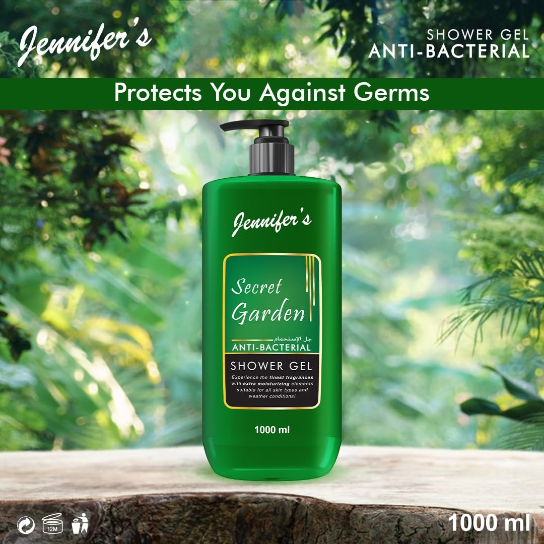 Jennifer's Secret Garden Anti-Bacterial Shower Gel