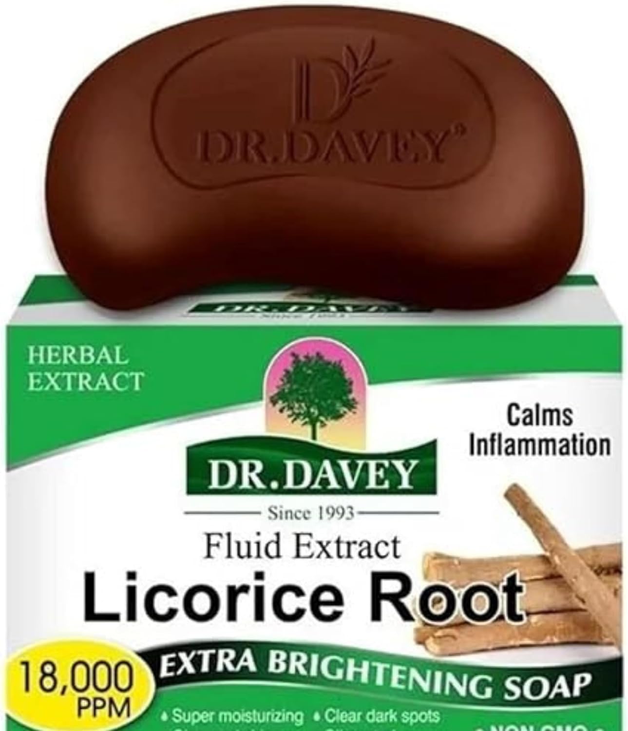 Dr. Davey Licorice Root Extra Brightening Soap 100g